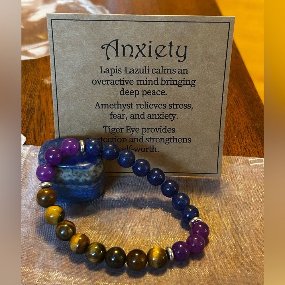 Sale| Lapis Lazuli Anti-Anxiety Bracelet
